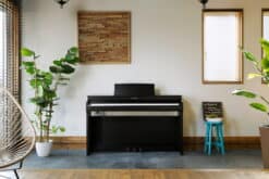 Kawai CN-201 Homepiano Schwarz im Raum