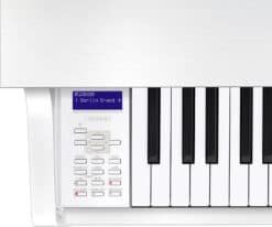 Casio GP-310 Weiss Tastatur Links Top