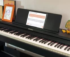 Roland RP107 Homepiano Ipad
