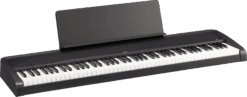 Korg B2 BK - Schrägansicht mit Notenpult