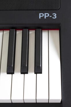 GEWA PP-3 E-Piano Schwarz Tastatur