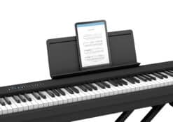 Roland FP-30X Schwarz Overview mit Notenpult