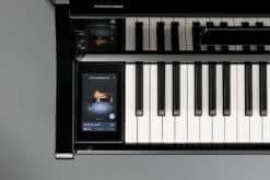 Kawai CA901 Schwarz Tastatur links