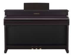 Yamaha CLP-835 Schwarz Front geschlossen