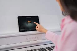 Kawai CA501 Weiss Ipad