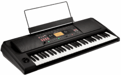 Korg EK-50 Schwarz Overview mit Notenpult
