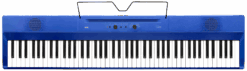Korg Liano E-Piano Blau Top mit Notenpult