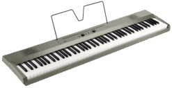 Korg Liano E-Piano Grau Overview mit Notenpult