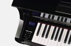 Yamaha CLP-875 Schwarz Tastatur links