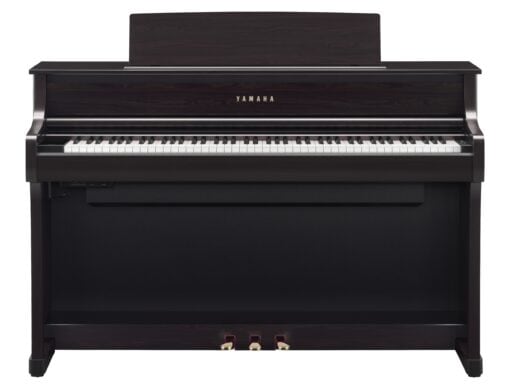 Yamaha CLP-875 Schwarz Homepiano Front