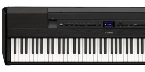 Yamaha P-525 Schwarz E-Piano Overview Top