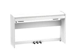 Roland F701 (weiß) - Angeschrägt Rechts (geschlossen)