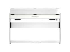 Roland F701 (weiß) - Rückseitig (geöffnet)