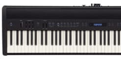 Roland FP-60 Schwarz Overview Top