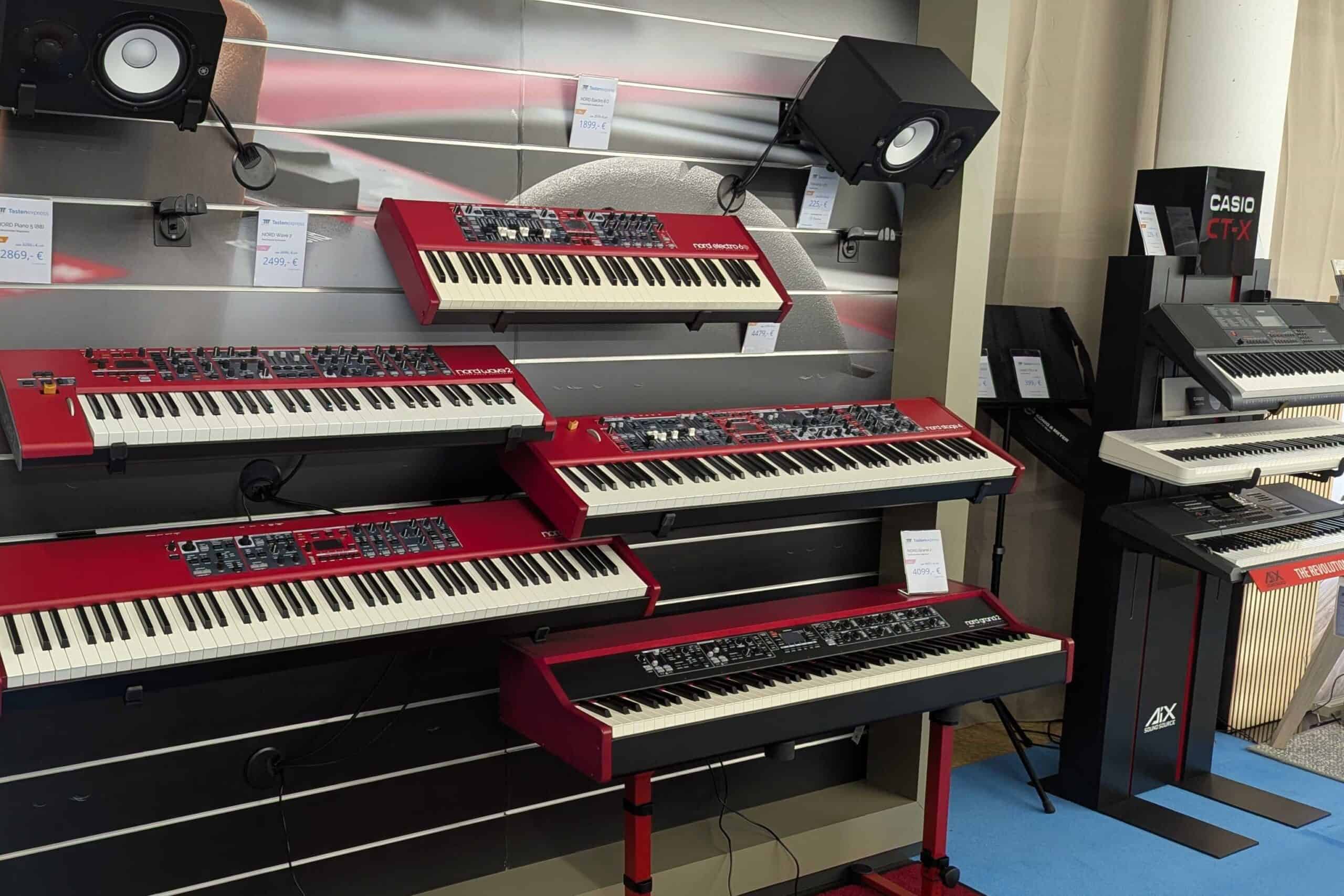 E-Pianos für Fortgeschritene mieten