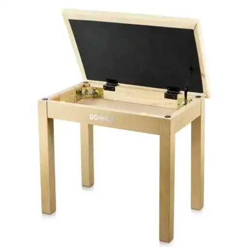 DONNER Bench Klavierbank Beige